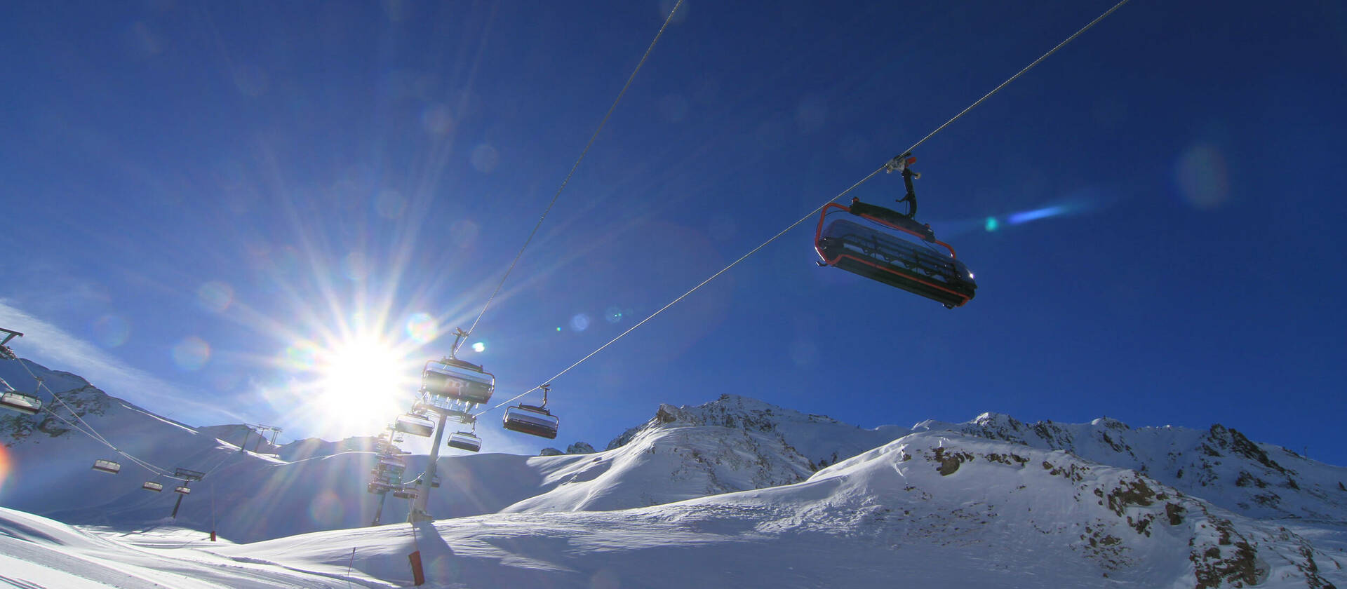 Silvretta Arena Ischgl one of the most beautiful ski resorts in Europe 
