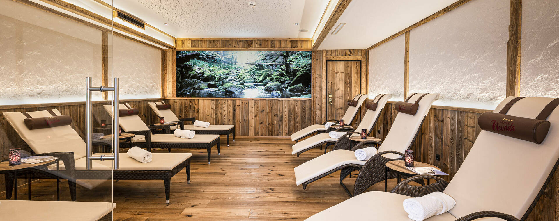  Relaxation zone in the wellness area of Hotel Nevada